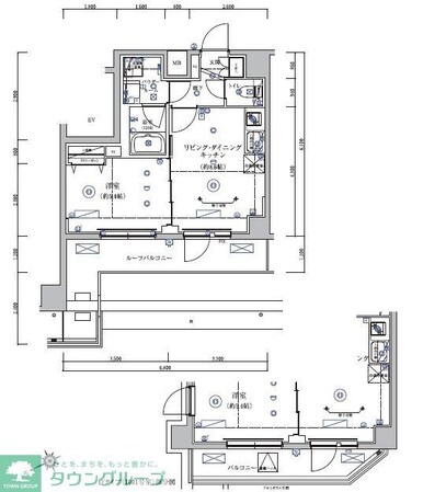 RELUXIA亀戸の物件間取画像